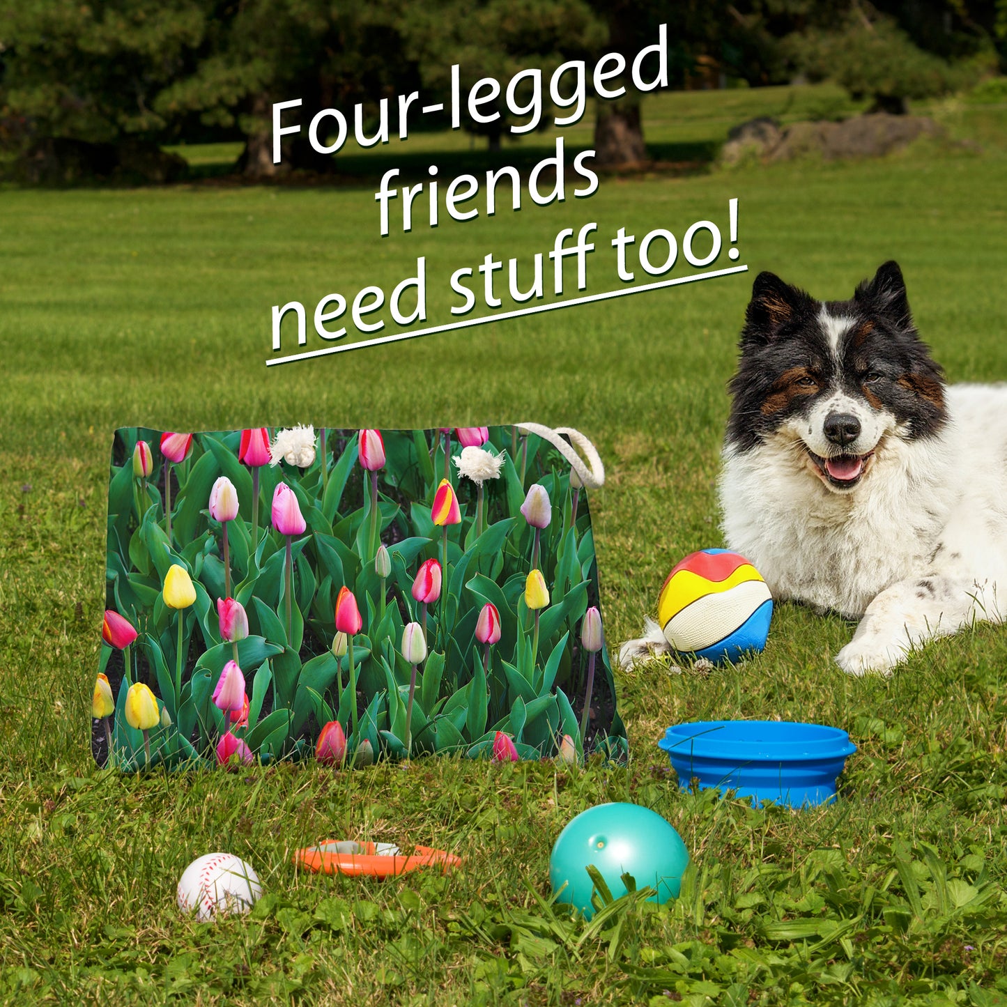 Lolly Field Beach Bag