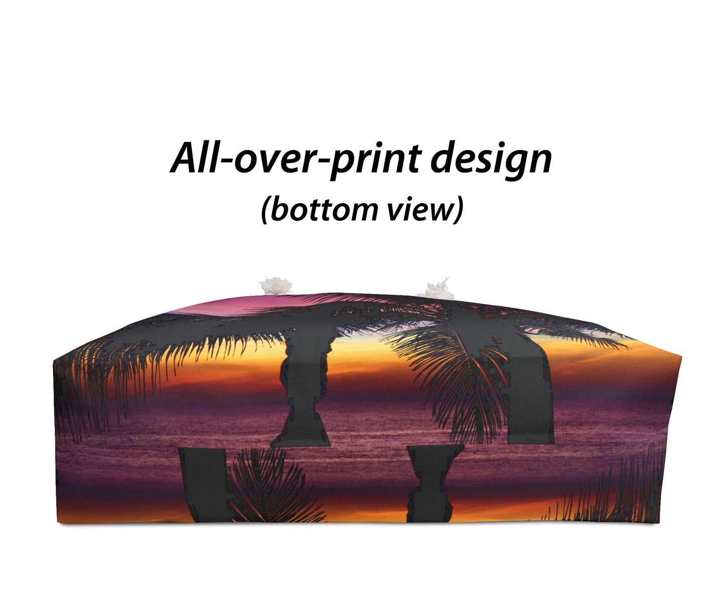 Psychedelic Sky Beach Bag